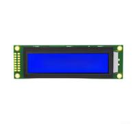 Module LCD 20 x 02 avec interface 16 broches et pas de broche de 2,54 mm pour systèmes électroniques industriels intégrés