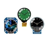 Module LCD rond 1,28 pouces RVB 240 x 240, pilote GC9A01, interface SPI 4 fils, PCB 240 x 240(Single screen)