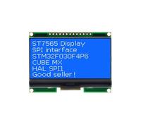 Module LCD12864-06D 128x64 Points COG, Pilote ST7565, Chinoise, Interface SPI, Bleu