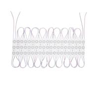 Module LED 20 Pièces 24W IP65 24V DC pour Enseignes Publicitaires 2.5m 3000K Blanc chaud