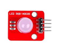 Module LED polychrome à entrée numérique 5 V pour l ' électronique | Module LED en plastique haute luminosité pour circuits de microcontrôleurs et conception de circuits interactifs