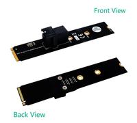 Module M.2 avec connecteur Mini-SAS H D (SFF-8643) 36 broches pour U.2 SFF-8639 NVMe