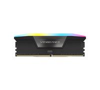 Module mémoire Corsair Vengeance RGB 16 Go DDR5 5200 MHz CL40 DIMM 288 broches XMP 3.0 avec éclairage multicolore