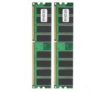 Module Mémoire DDR 1 Go Double Face 16 Grains pour Ordinateurs de Bureau,