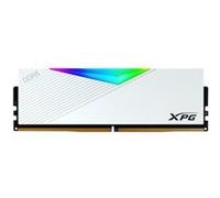 Module mémoire DDR5 Adata XPG Lancer RGB 16 Go 6000 MHz CL30 DIMM 288 broches Blanc Blanc