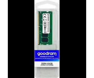 Module mémoire Goodram 32 Go DDR4-3200 CL22 1.2V, DIMM 288 broches, PC, Unbuffered, non-ECC, Organisation 1 x 32 Go, GR3200S464L22/32G