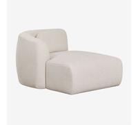 Module méridienne gauche pour canapé modulaire en chenille Coquette