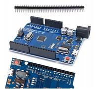 Module Microcontrôleur ATmega328P-AU - USB CH340 | 32 kB Flash | Compatible Arduino UNO R3 | Set Broches Goldpin