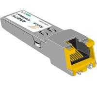 Module mini-Gbic 1G SFP vers RJ45 100 mètres,émetteur-récepteur en cuivre 1000Base-T compatible avec Cisco GLC-T/SFP-GE-T,Meraki MA-SFP-1GB-TX,Ubiquiti UniFi UF-RJ45-1G,Netgear,Zyxel,D-Link,