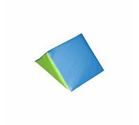 Module mini triangle Softee Equipment Bleu 25x25x25 cm