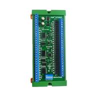 Module Modbus RTU DIN35, 12 V/24 V CC, 8-48 canaux, RS485, NPN/PNP, entrée/sortie, commande à distance, interrupteur, carte d'extension E/S for automate programmable.(24CH NPN with Box)