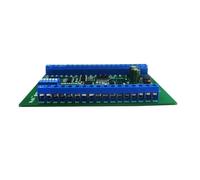 Module Modbus RTU DIN35, 12 V/24 V CC, 8-48 canaux, RS485, NPN/PNP, entrée/sortie, commande à distance, interrupteur, carte d'extension E/S for automate programmable.(16CH NPN only Board)