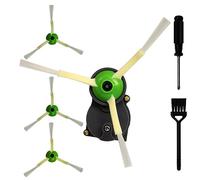 Module Moteur de Brosse latérale pour iRobot Roomba séries I&E&J i3 i4 i6 i7 i8 E5 E6 E7 j7 7550 3550 3150 5150 6198 7150 Kit de Remplacement avec 3 brosses et Outils