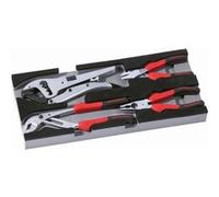 Module mousse 1/3 de 4 pinces chromées polies SAM - P21J4M