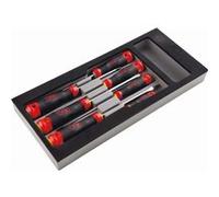 Module mousse 1/3 de 7 tournevis bi-matière fente et pozidriv® SAM - TPZJ7MM G