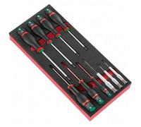 Module mousse 10 tournevis Protwist Torx - FACOM - MODM.AT6PB - 10x75 à 40x150 mm