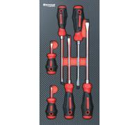 MODULE MOUSSE FINITION CARBONE PLEIN TOURNEVIS PLAT - DRAKKAR TOOLS - 84255