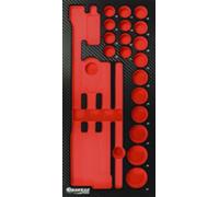 Module mousse finition carbone vide 1 DRAKKAR TOOLS - 09801