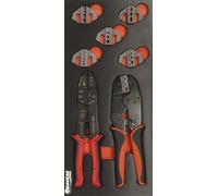 Module mousse finition metal pinces a sertir DRAKKAR TOOLS - 09723