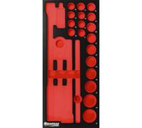Module mousse finition metal vide 1 DRAKKAR TOOLS - 09751