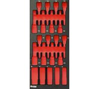 Module mousse finition metal vide douilles longues DRAKKAR TOOLS - 09773
