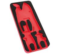 Module mousse vide pour 4 pinces - MOB OUTILLAGE - 9826000001