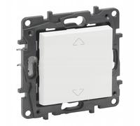 MODULE NILOE STEP BOUTON BLANC POUR COMMANDE DE VOLET ROULANT 2 POSITIONS 863143
