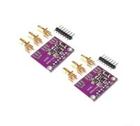 Module Onde Carrée SI5351 2PCS pour Arduino DIY Électronique | pour fréquence 8kHz-160MHz, 8 canaux, précision élevée, pour idéal test électronique, remplacement oscillateur