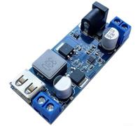 Module onduleur de voiture 12 V 24 V vers 5 V 5 A DC vers AC convertisseur adaptateur avec deux ports USB pour téléphone portable pour chargeur de voyage (USB-A)