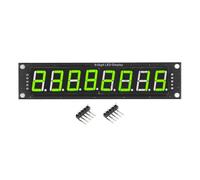 Module optolectronique numrique 74HC595, afficheur segments LED 8 chiffres, vert, 14,2 mm (0,56 po)