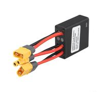 Module parallèle à double batterie 10-100 V 40 A XT60H-M en aluminium pour vélo électrique, scooter, camping, voyage, noir