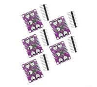 Module Pcm1808, 24 bits PCM1808 Carte de décodeur audio haute performance avec double alimentation pour lecteur audio entrée analogique 34 mm x 27,2 mm (5 pièces)