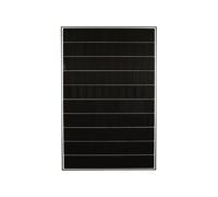 Module photovoltaïque ECO DELTA 410W à bardeaux, 30 mm, cadre noir, feuille arrière blanche, câble de 1000 mm