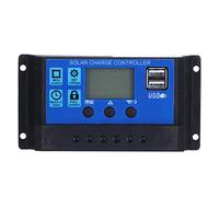 Module Photovoltaïque, Kit de Panneau Solaire 10 W 18 V Module Photovoltaïque en Polysilicium avec Contrôleur de Solaire pour Camping-car, Lampes Solaires, d'inondation