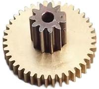 Module Pignon, Engrenage de Pignon de Moteur, Engrenages de Pignon de Moteur Engrenage de Dent 1PCS Engrenages 0.2/0. 10T Moteur de Réduction Engrenage en Cuivre Métal Taillage Double Engrenage GS