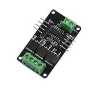 Module pilote de bande LED RVB pour STM32 AVR, compatible avec les systèmes MCU 5 V, cascadable pour bandes LED 12 V 5 m, 72 W maximum, noir/vert