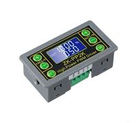 Module pilote de générateur d'impulsions ZK-PP2K, entrée 3,3-30 V, fréquence 1 Hz-150 kHz, 0 pour cycle de service à 100 %, capacité de charge 8 A, boîtier en plastique noir