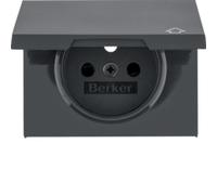 MODULE PLAQUE DE PEINTURE ANTHRACITE MAT POUR PRISES 3965777106