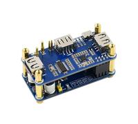Module Poe Power Over Ethernet 87ha, 3x Usb 2.0 Hub Hat, Carte D'extension Réseau 802.3af, Kit De Démarrage Pour Raspberry Pi Zero W Wh