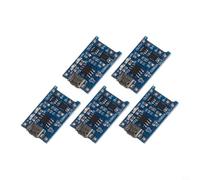 Module pour chargeur USB Li-ion 5V 1A avec LED Module pour chargeur | Entrée USB 5V, courant 1A ajustable, LED /verte, tension pleine charge 4.2V, compact 25mm