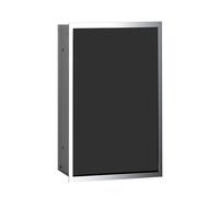 Module pour collecteur de déchets emco asis modules 300, modèle encastré, 495 x 314 mm, 973227930, Couleur: chrome/noir