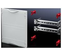Module pour disjoncteurs de puissance Rittal 9666.430 Tôle d'acier gris clair (RAL 7035) (l x H) 250 mm x 300 mm 1 pc(s)