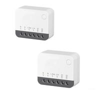 Module pour Interrupteur WiFi pour zigbee 2PCS ZBMINIR2 Commutateur Connecté Compact pour Lumière Contrôle Vocal pour alexa Google Hub Requis