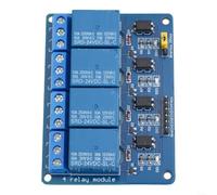 Module pour relais 4 Voies 5V Optocoupleur 10A Module pour relais(24V)