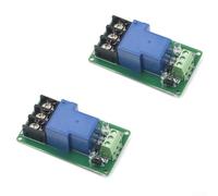 Module pour relais 5V Isolation 3750V 2PCS Module pour relais | Isolation optocoupleur 3750V, trigger haut/bas, protection contre interférences, pour idéal Arduino
