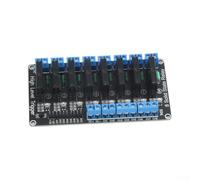 Module pour relais pour ssr 8 Canaux 5V Optocoupleur pour Arduino Automatisation Domotique Contrôle pour industriel 106x56mm