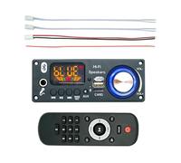 Module radio - PCB, 5,1 x 1,92 in Amplifier Puce 2 x 80 W | FM Radio USB MP3 Recording Wireless Board, Car Audio Module for Automobiles, Trucks, RVs, Home Audio Systems, DIY Electronics