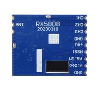 Module récepteur audio vidéo sans fil FPV RX5808 5,8 GHz