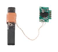Module récepteur d'horloge RCC avec antenne radio DCF 77 5 KHz à fréquence unique avec noyau magnétique AR10 x 60 mm et PCBA pour une réception stable du signal horaire (DCF-3850M-800)