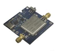 Module récepteur large fréquence 0,1 MHz-6 GHz gain élevé 20 dB faible bruit 0,7 dB compact 45 x 42 mm pour connecteur SMA pour scanner radio, drone SDR, analyse du signal